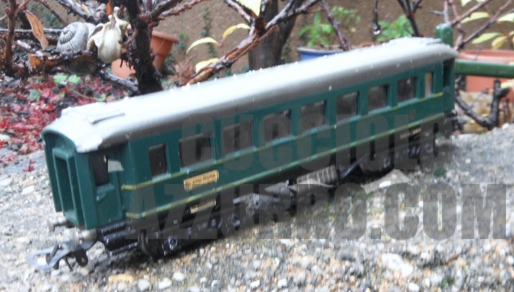 Carrozza verde Milano Roma