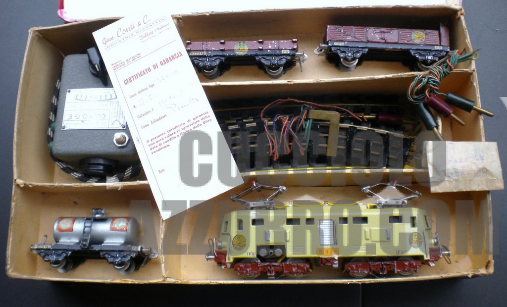 Set 424 bis con tre merci