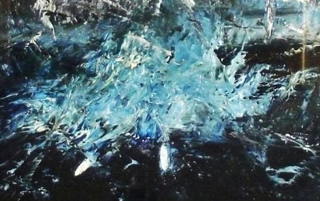 Ballerina debuttante 1972 vestito azzurro