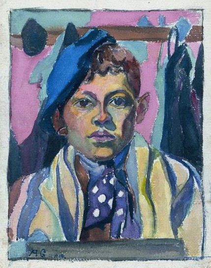 Giacometti autoritratto young